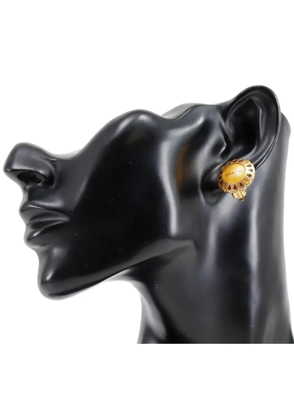 Chanel Clip-On Earrings Gold- #208371C94B
